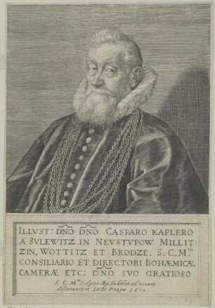 Bildnis des Casparo Kaplero a Svlewitz