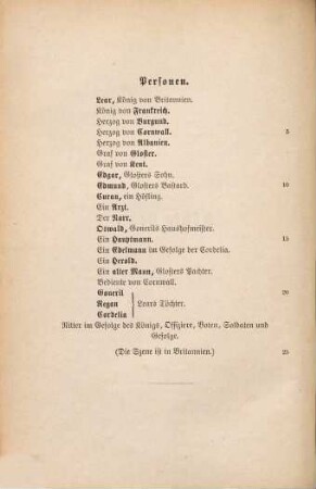 Shakespeares dramatische Werke : Übersetzt von Aug. Wilh. von Schlegel und Ludwig Tieck. Herausgegeben von Alois Brandl, 6
