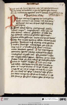 Brevis expositio super psalmis