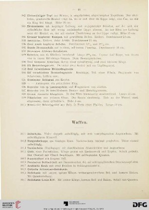 Waffen (Nr. 1001-1175)