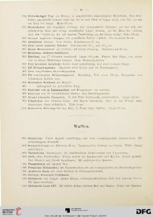 Waffen (Nr. 1001-1175)