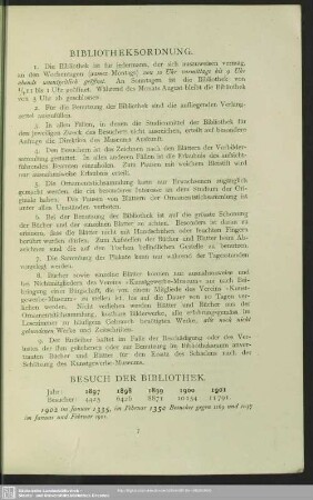 Bibliotheksordnung