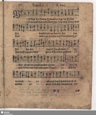 IV. Nun komm der Heiden Heiland