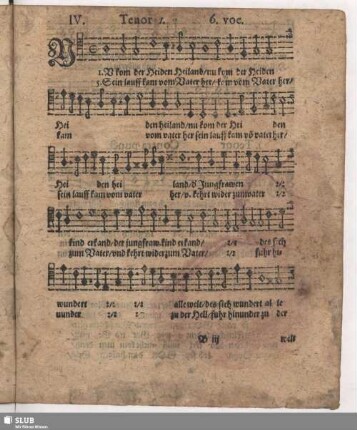 IV. Nun komm der Heiden Heiland