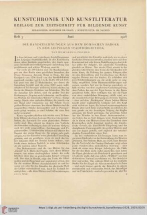 Heft 3 (Juni 1928)