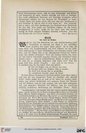 Kleist: der Held im Dichter