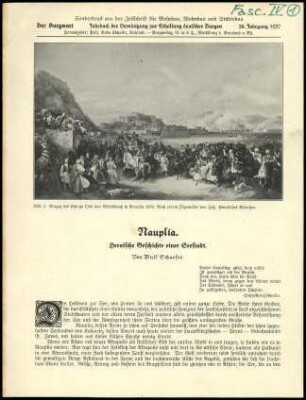 Sonderdruck W. Schaefer, Der Burgwart 1937