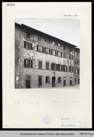 Palazzo Benci, Palazzo Mannelli-Riccardi, Florenz