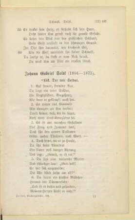 Johann Gabriel Seidl (1804-1875)