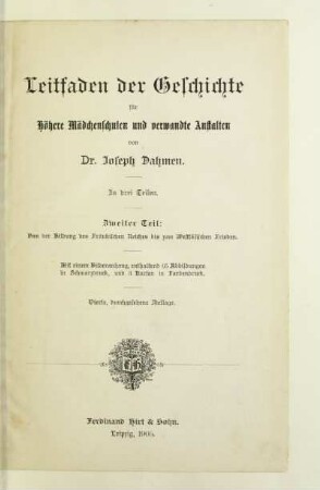 Teil 2: Von der Bildung des Fränkischen Reiches bis zum Westfälischen Frieden