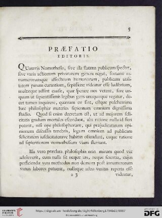 Præfatio editoris