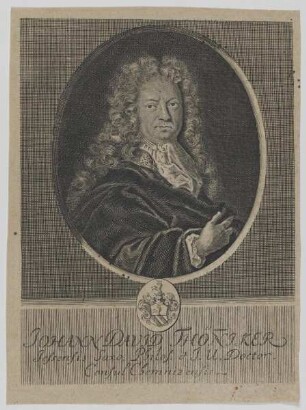 Bildnis des Johann David Thönniker