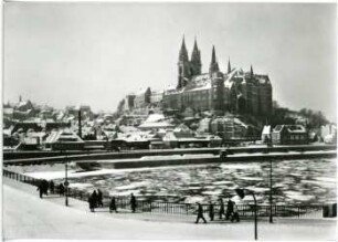 Meißen. Albrechtsburg und Dom im Winter