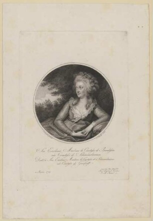 Bildnis der Comtesse de Baudissin