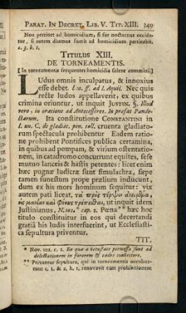 349-370, Titulus XIII. - Titulus XXVI.