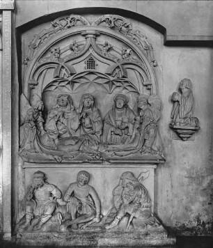 Heiliges Grab mit Stifterfigur
