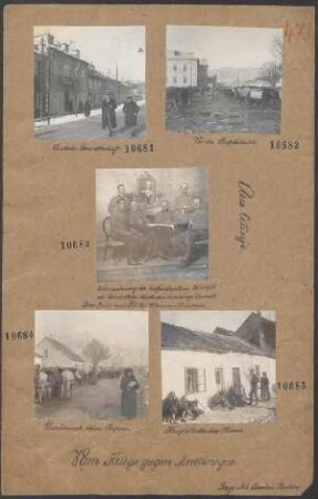 Vom Kriege gegen Montenegro: Aus Cetinje: Deutsche Gesandtschaft