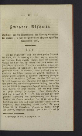 Zweyter Abschnitt.