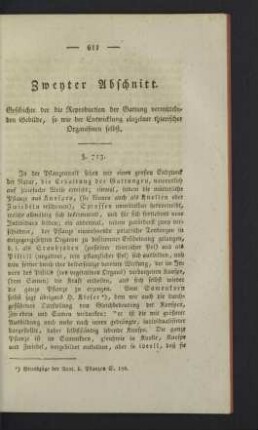 Zweyter Abschnitt.