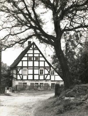 Unkersdorf. Fachwerkhaus