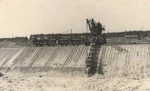 Braunkohletagebau in Lohsa : Wudobywanje brunicy we Łazu