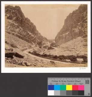 El Kantara, Le gorge, vue pris au Nord