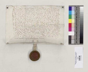 Georg Neimhauser aus Aiterhofen verkauft das Erb- und Baurecht an seinem Hof in Aiterhofen an Hans Amberger aus Aiterhofen. S: Abt Erasmus [I. Münzer] von St. Emmeram
