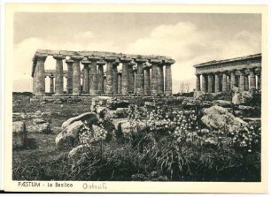 Paestum: Basilika, Ostseite