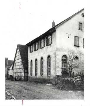 Hohebach, Dörzbach, KÜN; Synagoge, Außenansicht