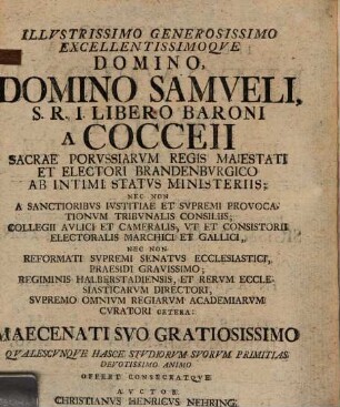 Exercitatio theol. exeg. de precatione Christi pro avertendo calice ad Matth. XXVI. v. 39.