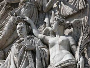 Paris, Arc de Triomphe, Napoleon-Figur