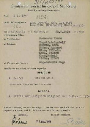 Deufel, Anna