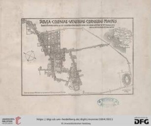 Tabvla. Coloniae. Veneriae. Corneliae. Pompeis