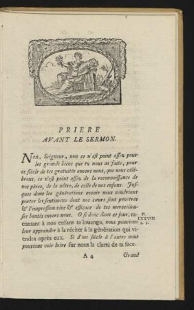 Priere Avant Le Sermon.