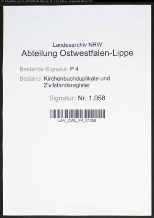 Kirchenbuchduplikat der evangelischen Gemeinde Voerde, Ennepe-Ruhr-Kreis (GHT 1819-1836). (Gemeinde: Evangelische Gemeinde)