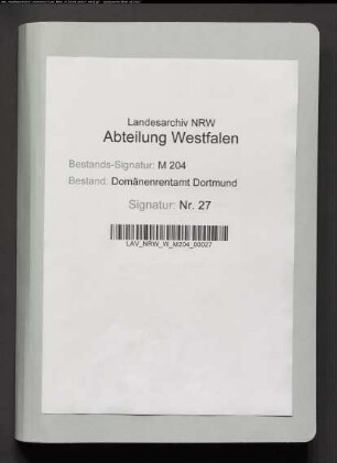 Löbben-Gut zu Beckinghausen (Böckinghausen) ehemals Probstei Cappenberg: Regulierunng der Abgaben