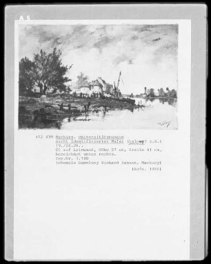 Landschaft mit See