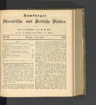 No. 39. 1. April 1850