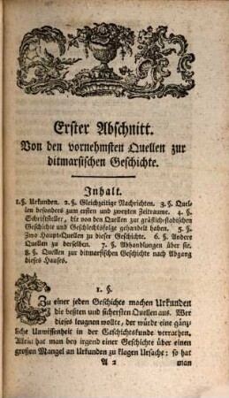 Johann Adrian Bolten, Predigers zu Wöhrden, Ditmarsische Geschichte, Erster Theil
