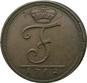 Münze, Kreuzer, 1752