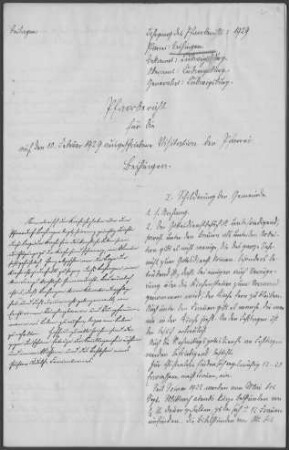 Beihingen/Neckar: Pfarrbericht 1929