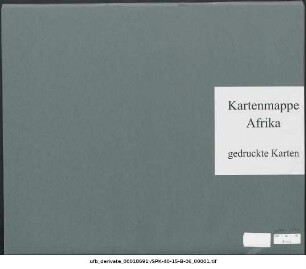 Mittleres Nordafrika : Reisen von Barth, Vogel, Overweg, Richardson, Rohlfs : 1875-1891 : Kartensammlung