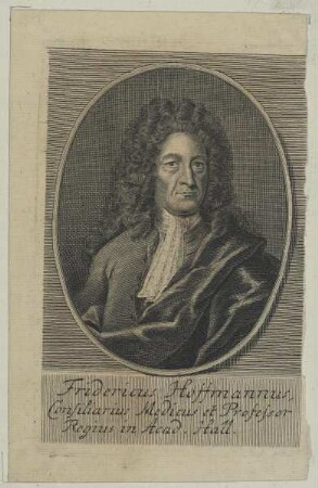 Bildnis des Fridericus Hoffmannus