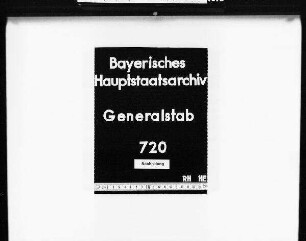 Vortrag über die Rekognoszierungen