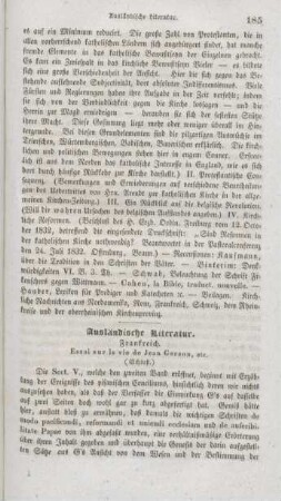 185-188 Ausländische Literatur