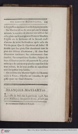 François Mansart