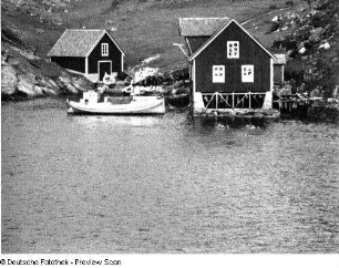 Nordlandfahrt 1932. Anwesen in den Schären
