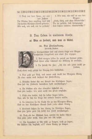 a) Was es fordert, und was es bietet