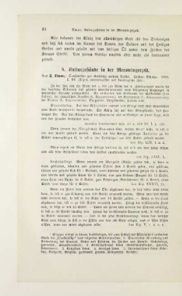 8. Kulturzustände in der Merowingerzeit