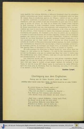 Übertragung aus dem Englischen: Sir Edwin Arnold’s „Licht von Asien“.